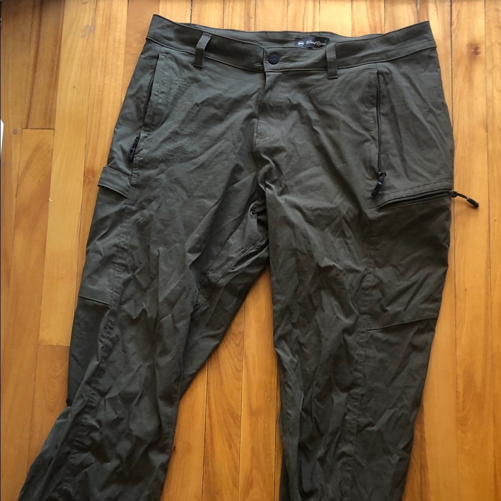 Olive Fitted Army Pants